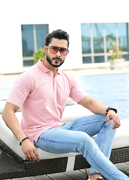 Pink T-Shirt (JR-012)